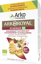 Afbeelding in Gallery-weergave laden, Arkoroyal Dynergie Bio Fl 20x10ml + 10x10ml Grat.