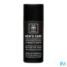 Afbeelding in Gallery-weergave laden, Apivita Men Care Gezicht&oog Cr A/rimpel 50ml