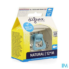 Afbeelding in Gallery-weergave laden, Difrax Fopspeen Natural 12m+