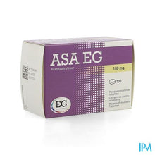 Afbeelding in Gallery-weergave laden, Asa 100 EG Tabl Maagsapresistent 100X100Mg Blist