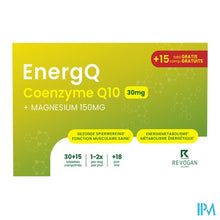 Afbeelding in Gallery-weergave laden, Coenzyme Q10 30mg+mg Energq 30+15 Comp Revogan