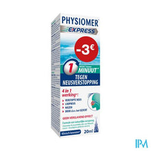 Load image into Gallery viewer, Physiomer Express Pocket 20ml -3euro