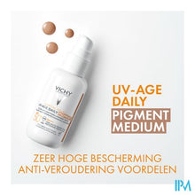 Charger l'image dans la galerie, Vichy Cap Sol Uv-age Medium Getint Spf50+ 40ml