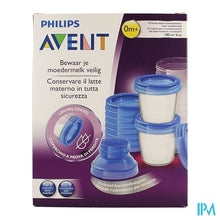 Afbeelding in Gallery-weergave laden, Philips Avent Via Natural Moedermelk Bewaarbekerset SCF618/10