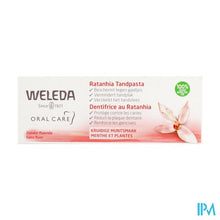 Afbeelding in Gallery-weergave laden, Weleda Tandpasta Ratanhia Roos 75ml
