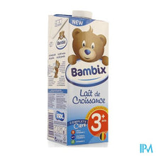 Bild in Galerieansicht laden, Bambix Groeimelk Natuur 3+ 1l