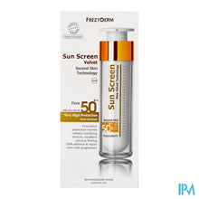 Afbeelding in Gallery-weergave laden, Frezyderm Sunscreen Velvet Face Spf 50+ 50ml