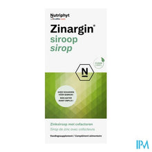 Afbeelding in Gallery-weergave laden, Zinargin Siroop 200ml Nutriphyt