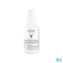 Load image into Gallery viewer, Vichy Cap Sol Uv-age Daily Tint.light Spf50+ 40ml