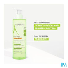 Charger l'image dans la galerie, Aderma Exomega Control Reinigingsgel 2in1 500ml