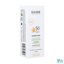 Load image into Gallery viewer, BabE Sun Oil Free Superfluid Sunscreen Ip50 50ml