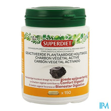 Afbeelding in Gallery-weergave laden, Superdiet Plantaardige Houtskool Actief Caps 150