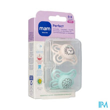 Afbeelding in Gallery-weergave laden, Mam Perfect Fopspeen Silicone Pure 0-6m Uni 2