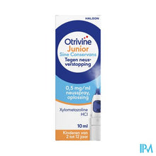 Load image into Gallery viewer, Otrivine Junior Decongest. 0,5mg/ml Neusspray 10ml