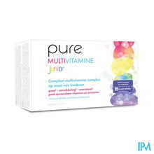 Load image into Gallery viewer, Pure Multivitamine Junior Kauwtabl 60