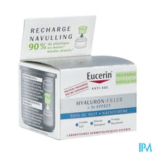 Load image into Gallery viewer, Eucerin Hyaluron-filler X3 Nachtcreme Navul. 50ml