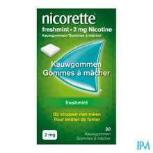 Afbeelding in Gallery-weergave laden, Nicorette Freshmint Kauwgom Suikervrij 30x2mg