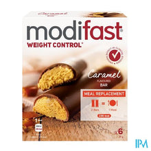 Afbeelding in Gallery-weergave laden, Modifast Intensive Weight Loss Caramel Bars 6x31g