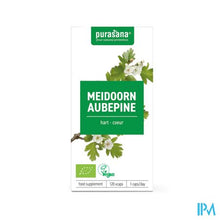 Afbeelding in Gallery-weergave laden, Purasana Meidoorn Extract 100mg Bio V-caps 120