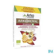 Afbeelding in Gallery-weergave laden, Arkoroyal Dynergie Bio Fl 20x10ml + 10x10ml Grat.