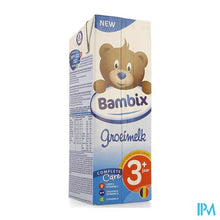 Bild in Galerieansicht laden, Bambix Groeimelk Natuur 3+ 1l