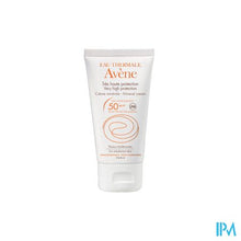 Charger l'image dans la galerie, Avene Zonnecreme Minerale Z.hoge Besch.spf50+ 50ml