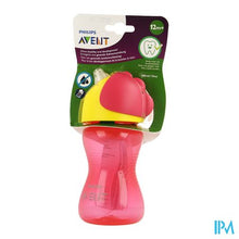 Afbeelding in Gallery-weergave laden, Philips Avent Drinkbeker Rietje Girl Roze 300ml SCF798/02