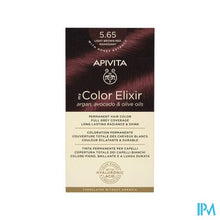 Afbeelding in Gallery-weergave laden, Apivita My Color 5.65 Light Brown Red Mahogany 2