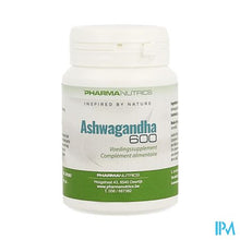 Charger l'image dans la galerie, Ashwagandha 600mg V-caps 60 Pharmanutrics