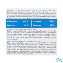 Afbeelding in Gallery-weergave laden, Uriage Eau Thermale Masker Water Nacht 50ml