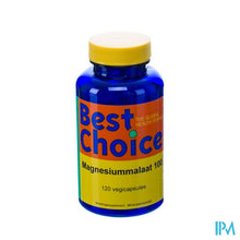Afbeelding in Gallery-weergave laden, Best Choice Magnesiummalaat 500 V-caps 120 Nl