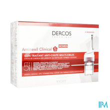 Load image into Gallery viewer, Vichy Dercos Aminexil Clinical 5 Women Amp 21x6ml