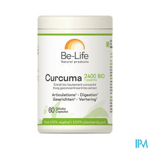 Load image into Gallery viewer, Curcuma 2400 + Piperine Bio Be Life Gel 60