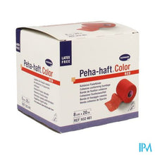 Afbeelding in Gallery-weergave laden, Peha-haft Rood Lf 8cmx20m 1 P/s