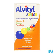 Afbeelding in Gallery-weergave laden, Alvityl Junior Kauwtablet 40