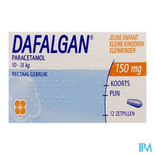 Charger l'image dans la galerie, Dafalgan 150mg Suppos 12 Kleine Kinderen