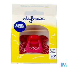 Afbeelding in Gallery-weergave laden, Difrax Fopspeen Natural 20m+ Assorti