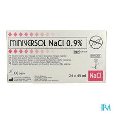 Afbeelding in Gallery-weergave laden, Nacl 0,9% 45ml Miniversol Ud Spoelen Aguettant 24