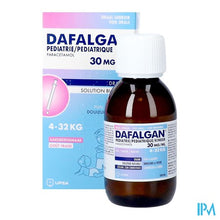 Afbeelding in Gallery-weergave laden, Dafalgan Pediatrie 30mg/ml Drinkb.opl 150ml