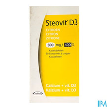 Load image into Gallery viewer, Steovit D3 500mg/400ie Comp 60