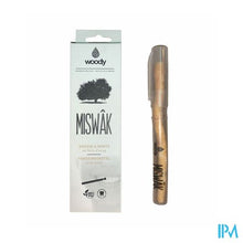 Afbeelding in Gallery-weergave laden, Woody Miswak Tandenborstel + Holder
