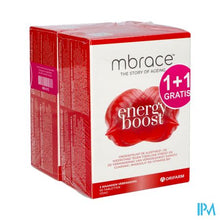 Load image into Gallery viewer, Mbrace Energy Boost Tabl 60x2 1+1 Gratis