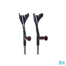 Afbeelding in Gallery-weergave laden, Bota Kruk Alu Model 1 Ad Zwart Max 140kg 1paar