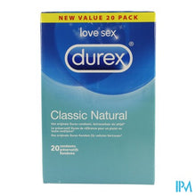 Afbeelding in Gallery-weergave laden, Durex Classic Natural Condoms 20