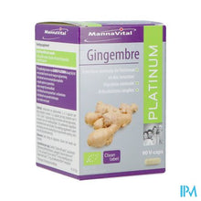 Load image into Gallery viewer, Mannavital Gember Platinum V-caps 90