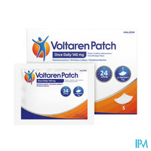 Load image into Gallery viewer, Voltaren Patch 140mg Once Daily Pleister 5