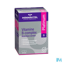 Afbeelding in Gallery-weergave laden, Mannavita Vitamine B Complex V-caps 60