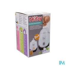 Afbeelding in Gallery-weergave laden, Nuby 2-in-1 flessenwarmer en sterilisator