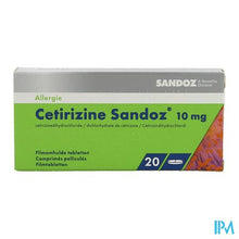 Charger l'image dans la galerie, Cetirizine Sandoz Comp 20 X 10mg