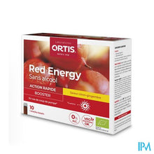 Afbeelding in Gallery-weergave laden, Ortis Red Energy Citroen Gember Bio Z/alc 10x15ml